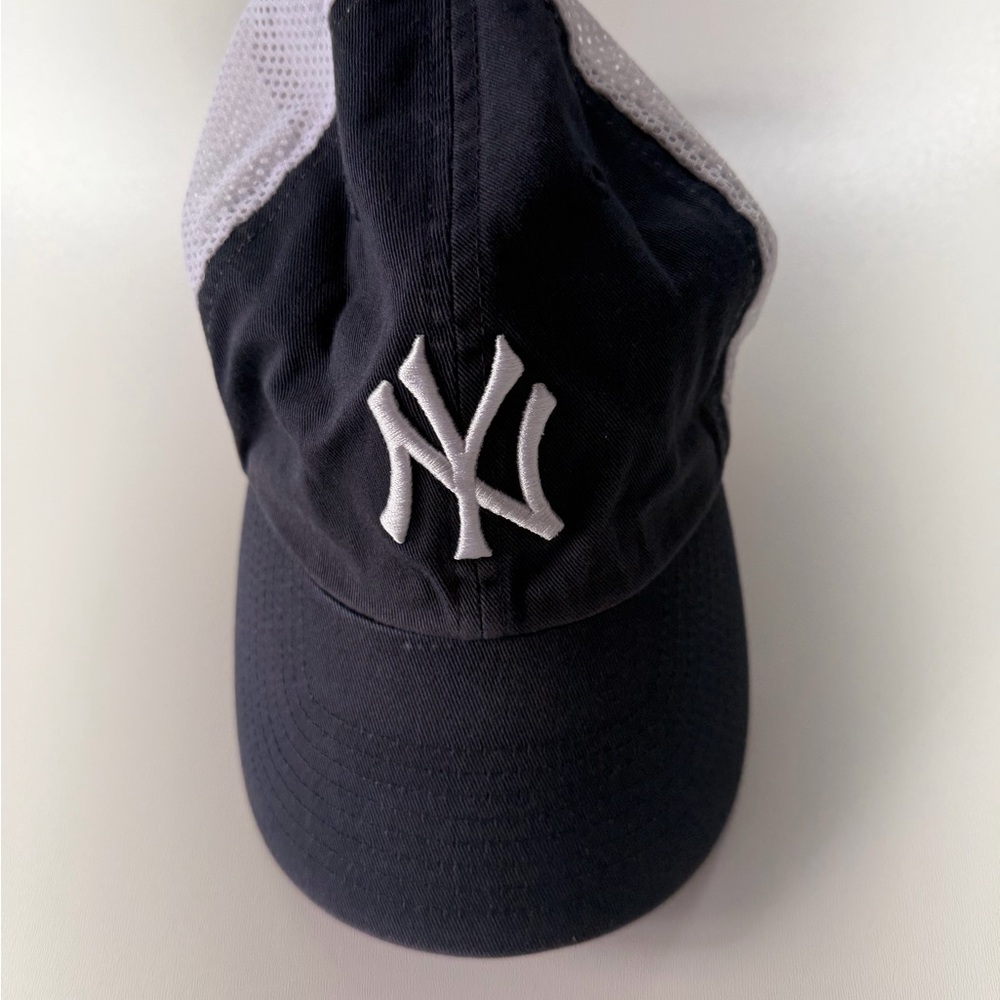 Vintage New York Yankees Mesh Baseball Cap size L fitted